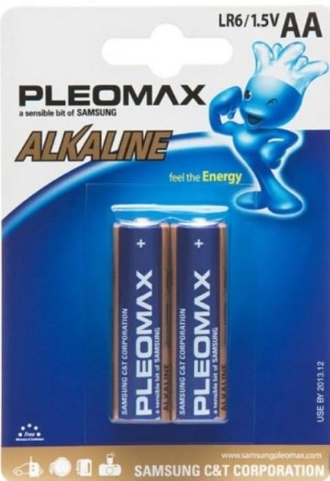 Батарейка АА ( 316 ) SAMSUNG PLEOMAX LR6-2BL alkaline