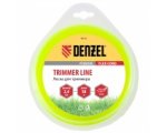 Леска для триммера, звезда 2,4 мм х58 м, блистер Flex cord Denzel