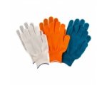 Перчатки в наборе, цвета: оранжевые, синие, белые, ПВХ точка, XL, Россия Palisad