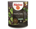Защита древесины Alpina лазурь-гель 0,75л Орех