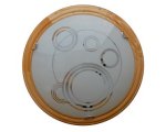 Светильник настенно-потолочный дерево D310 1хЕ27