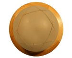 Светильник настенно-потолочный дерево D190 1хЕ27