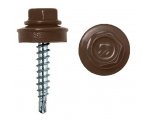Саморез с шайбой EPDM 4,8*29 ral 8017