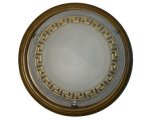 Светильник настенно-потолочный дерево D360 2*Е27
