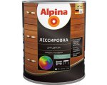 Защита древесины Alpina лессировка 2,13 черный