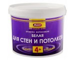 Краска акриловая для стен и потолков АКВЕСТ-4+ 1,4кг
