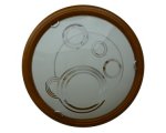 Светильник настенно-потолочный дерево D360 2хЕ27