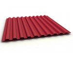 Профлист С-21 0,35*1,05*2,5 RAL 3005 красное вино