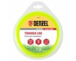 Леска для триммера, квадрат 2,4 мм х 40 м, блистер Flex cord Denzel