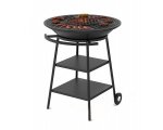 Чугунный Fantastic Grill Везувий Ø 700 (чаша+подставка+плита Gurman Ø700+крышка)